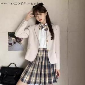 卒業式 スーツ 女の子 スーツセット 5点セッ...の詳細画像1
