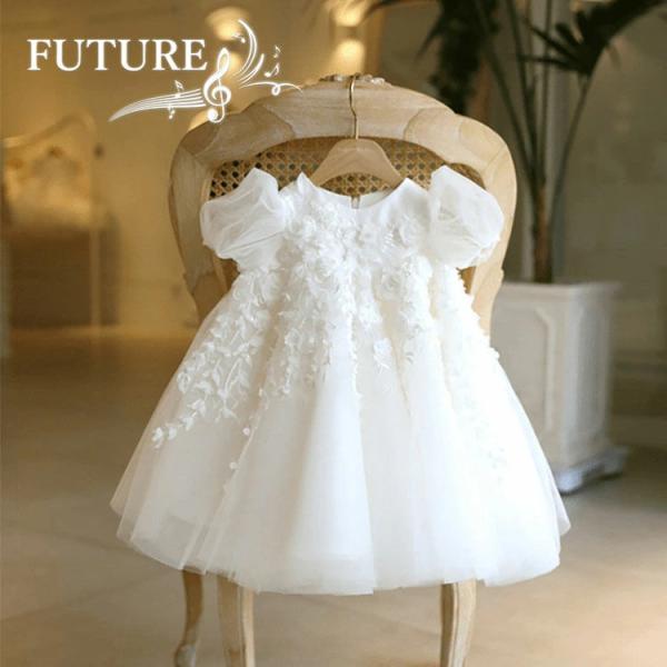 リングガール ドレス ベビードレス 結婚式 80 90 セレモニードレス 赤ちゃん フラワーガール ...