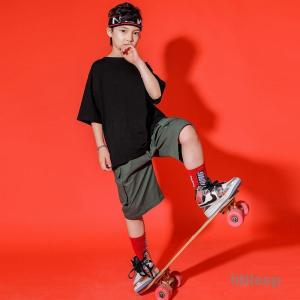 キッズダンス衣装 ヒップホップ 韓国子供服 H...の詳細画像5