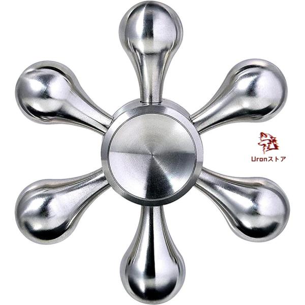 ★即納 新型DIY ハンドスピナー 水道 Hand Spinner ストレス解消 6枚翼リムーバブル...