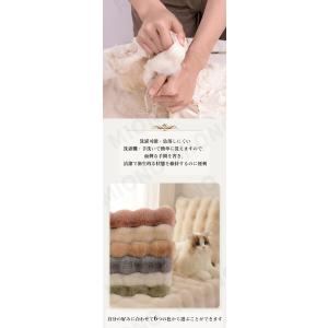 SNS大人気 ふわふわラグ 洗える もこもこ ...の詳細画像4