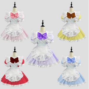 メイド服 レディース 仮装 メイド服 大人用 コスチューム コスプレ メイドワンピース パーティードレス イベント レース 魔女 仮装 変装 イベントハロウィン 半