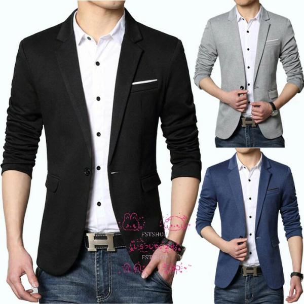 メンズテーラードジャケット ブレザー スーツコート 1ボタン発表会 アウター通勤 フォーマルスーツ無...