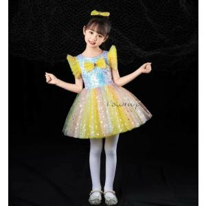 ダンス衣装キッズ子供用フォーマルドレス ステー...の詳細画像3