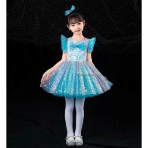 ダンス衣装キッズ子供用フォーマルドレス ステー...の詳細画像5