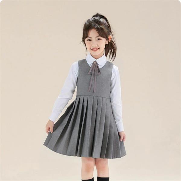 キッズ 子供服 ベストスカート ドレス スカート 2タイプ 女の子  春秋 子ども服 ジュニア おし...