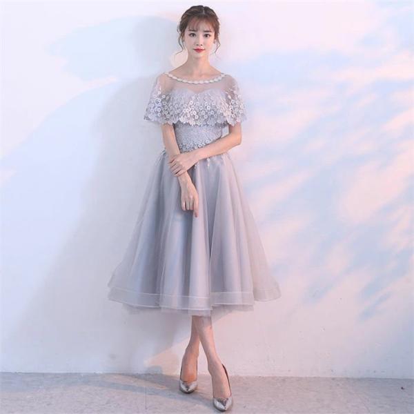 パーティードレス ウェディングドレス 花嫁ドレス フリルボリュームドレス レディース 長袖 大人 演...