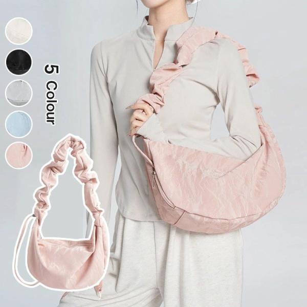 バレエバッグ レッスンバッグ カバン PU レディース ショルダーバッグ 斜めがけ バレエ用品 ダン...