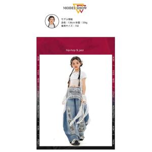 キッズダンス衣装 セットアップ 女の子 白 ト...の詳細画像2