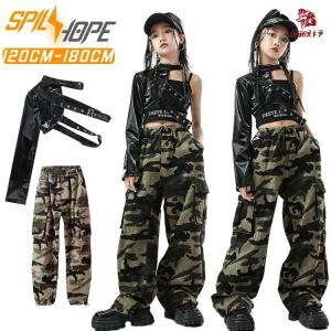カーキグリーン 迷彩柄 黒い ブラック キッズ ...の商品画像