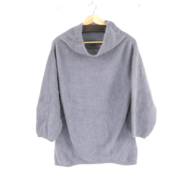 美品 FRAY I.D フレイアイディー FWNO245013 ラクーンオフショルミニニット ワンピ...