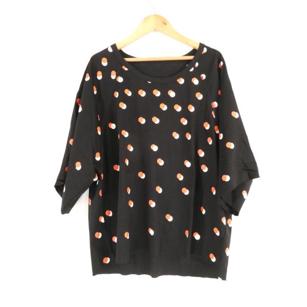 美品 DIESEL ディーゼル Tシャツ F コットン ポリウレタン 半袖 ドット レディース AN...