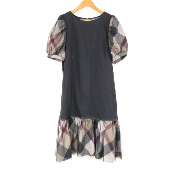 美品 BLUE LABEL CRESTBRIDGE ブルーレーベル 55J89 581 ワンピース ...