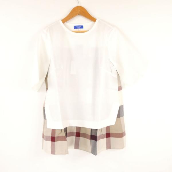 未使用 BLUE LABEL CRESTBRIDGE ブルーレーベル 55P17193 チェック切替...