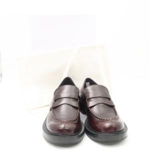 セリーヌ CELINE *トリオンフチェーン付きローファー 37.5/23.5*白