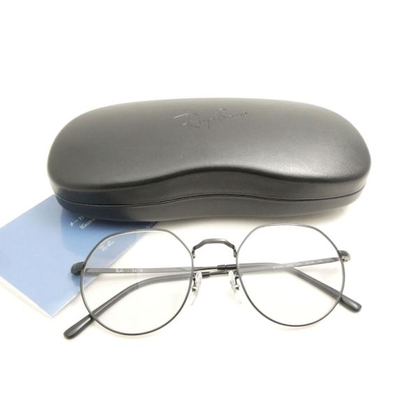 美品 RayBan レイバン RB6465 JACK ジャック 2509 メガネ 度なしライトカラー...