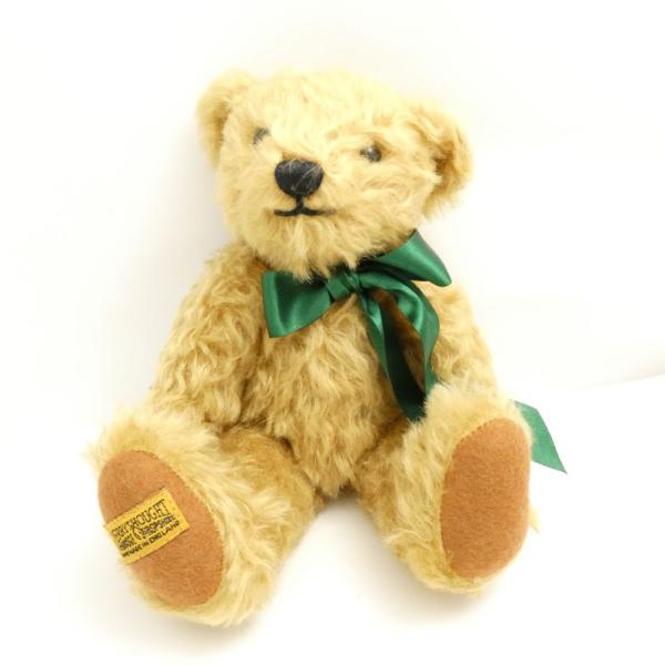 美品 MERRYTHOUGHT メリーソート ぬいぐるみ テディベア 熊 くま クマ HM858