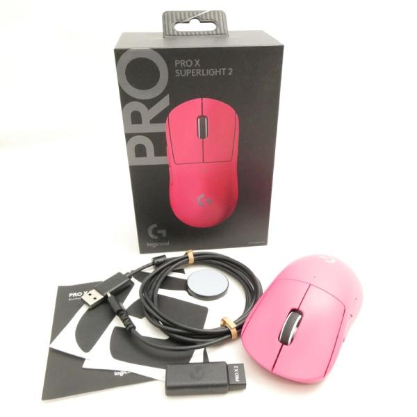 美品 logicool G ロジクール G PRO X SUPERLIGHT 2 G-PPD-004...