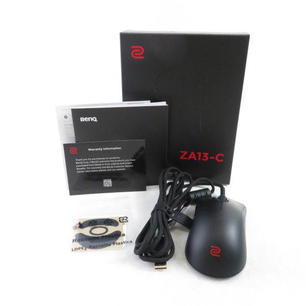 美品 BenQ ベンキュー ZA13-C 有線 ゲーミングマウス ブラック FPS eスポーツ PC...