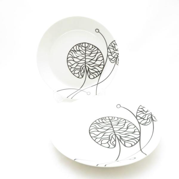 iittala×marimekko イッタラ×マリメッコ BOTTNA ボットナ 中皿 2枚 ペア ...