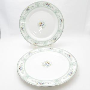  フローラルタペストリープレート 2枚 WEDGWOOD（ウェッジウッド） 美品 フローラルタペストリー 中皿 2枚