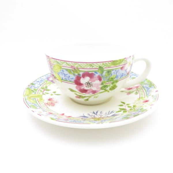 Gien ジアン Millefleurs ミルフルール ティーカップ＆ソーサー SY11697P1