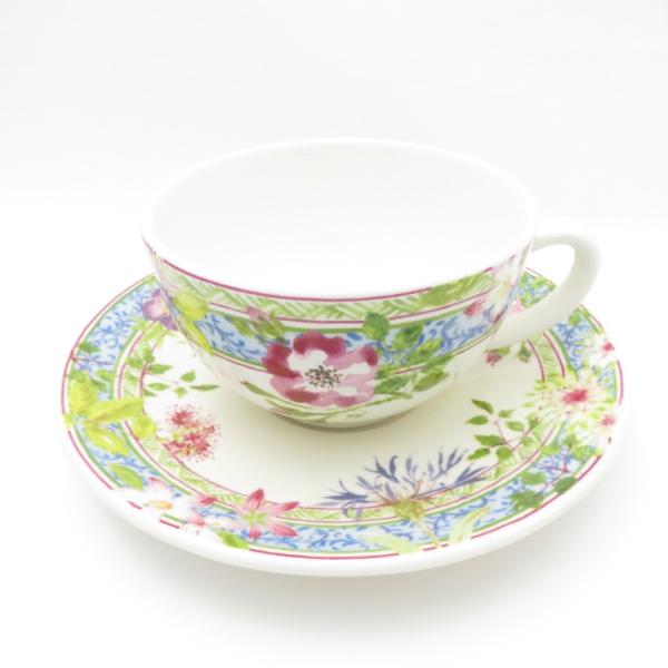 Gien ジアン Millefleurs ミルフルール ティーカップ＆ソーサー SY11698P1
