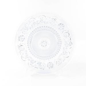 美品 Baccarat バカラ アラベスク 中皿 1枚 クリスタル 20cmプレート SY7744H