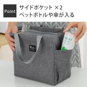 保冷バッグ ランチバッグ お弁当袋 大きめ 水...の詳細画像2