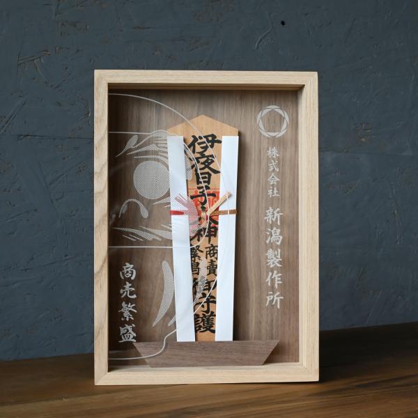 【商売繁盛 だるま お札立て】 送料無料 御札立て 札立 お札置き お札入れ お札スタンド 神棚 御...