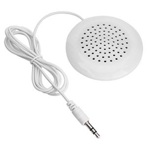 Garsent ミニスピーカー、MP3、MP4、CDプレーヤー、携帯電話などのステレオサウンドHIFIスピーカーを備えた3.5mmDIYポータブルピロースピーカー。