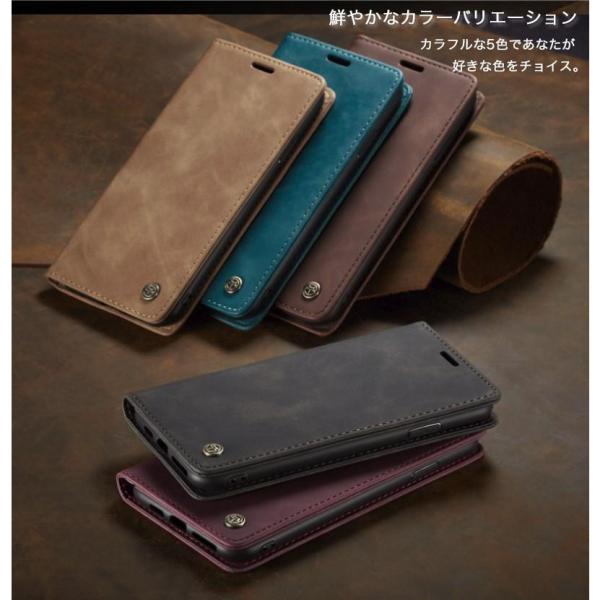 iphone 15 ケース 第3世代 手帳型 iPhone 15 pro ケース 本革調 スマホケー...