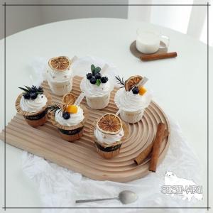 食品サンプル カップケーキ クリーム フェイクフード 人工 ディスプレイ オブジェ｜urushibara-store