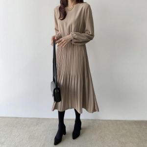 ロングワンピース 春 秋 レディース ワンピー...の詳細画像2