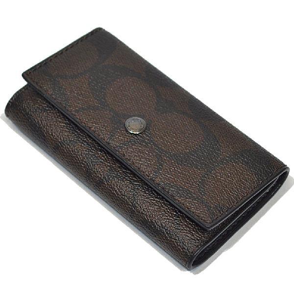 【並行輸入品】 コーチ 財布 キーケース COACH F26104 MA/BR PVC シグネチャー...