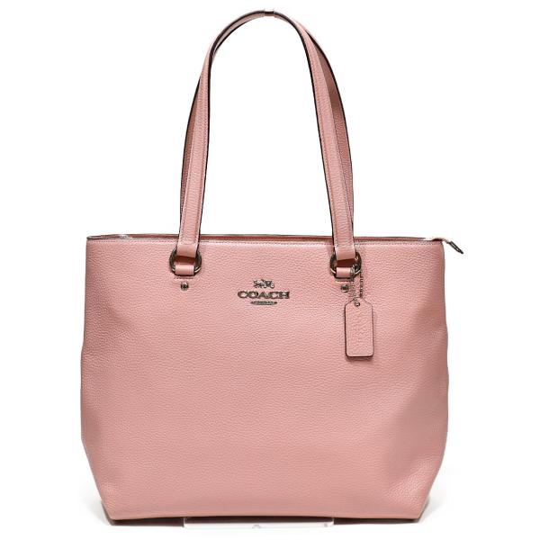 【並行輸入品】 コーチ トート バッグ COACH F48637 SV/ET ペブルド レザー ベイ...