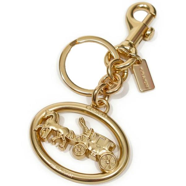 【並行輸入品】 コーチ COACH キーホルダー 5397 GLD ホース アンド キャリッジ バッ...