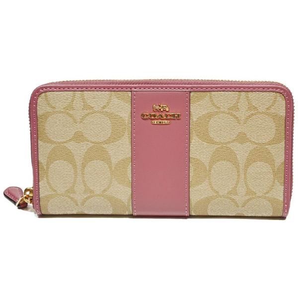 【並行輸入品】 コーチ COACH 財布 長財布 F54630 IMR6D シグネチャー ストライプ...