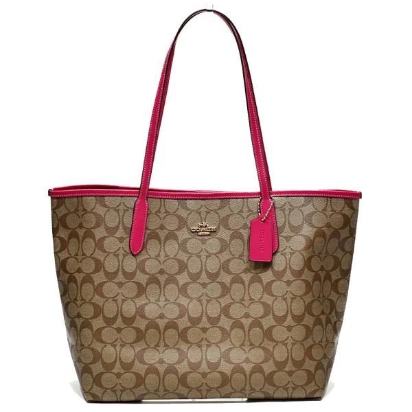 【並行輸入品】 コーチ トート バッグ COACH 5696 IMD9S PVC シグネチャー シテ...