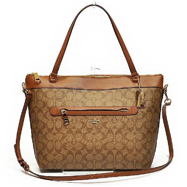 【並行輸入品】 コーチ COACH トート バッグ 斜め掛け F58286 IMBDX PVC シグ...
