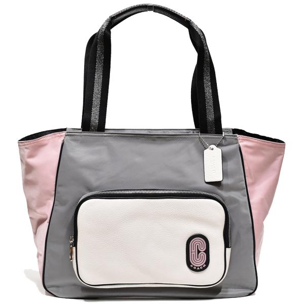 【並行輸入品】 訳あり コーチ トート バッグ COACH 91157 SVMVS カラーブロック ...