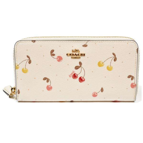 【並行輸入品】 コーチ COACH 財布 長財布 C1813 IMCAH ペイント チェリー サクラ...