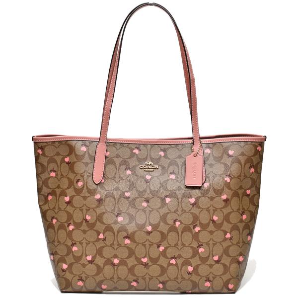 【並行輸入品】 コーチ トート バッグ COACH C3240 IMSHU ハート フローラル プリ...