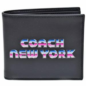 【新品未使用】COACH 二つ折り財布 定期入れ付き　メンズ 75096 ブルー コーチ COACH 財布 （ブルー） - ファッション通販 MAGASEEK