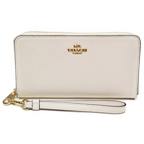【並行輸入品】 コーチ COACH 財布 長財布 C3441 IMCHK クロスグレインレザー ロン...