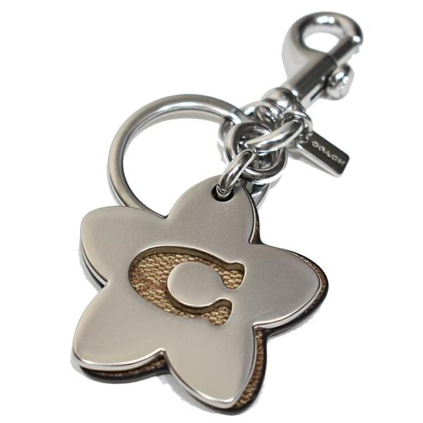 【並行輸入品】 コーチ COACH キーホルダー C4316 SV/KH ワイルド フラワー バッグ...