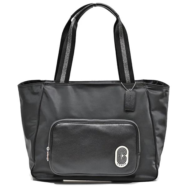 【並行輸入品】 コーチ トート バッグ COACH C5049 SV/BK コート ナイロン トート...