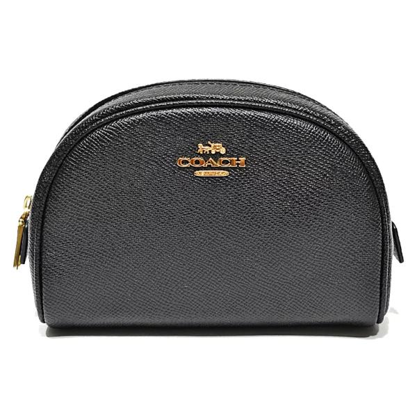 【並行輸入品】 コーチ COACH バッグ ポーチ 化粧ポーチ C9984 IMBLK レザー ドー...