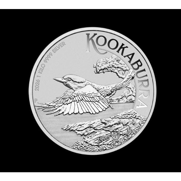 2026 オーストラリア カワセミ 銀貨 1kg Ag999.9 BU