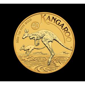 2026年 オーストラリア カンガルー金貨 1オンス Au999.9 BU